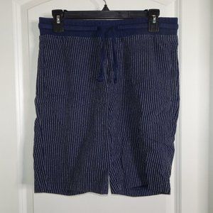 Goodfellow & Co Blue and Grey Striped Shorts